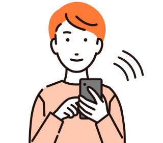 スマホを持つ人